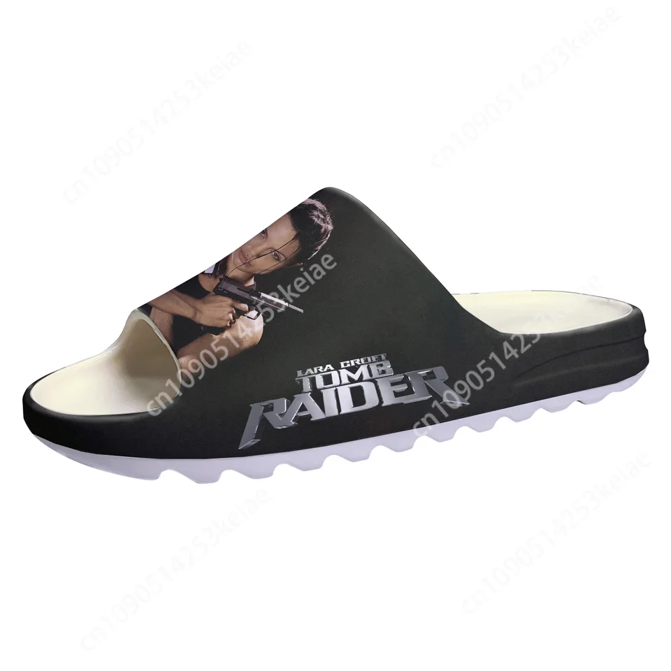 Lara Croft Tomb Raider Soft Sole SLIPERS Domáce drevá