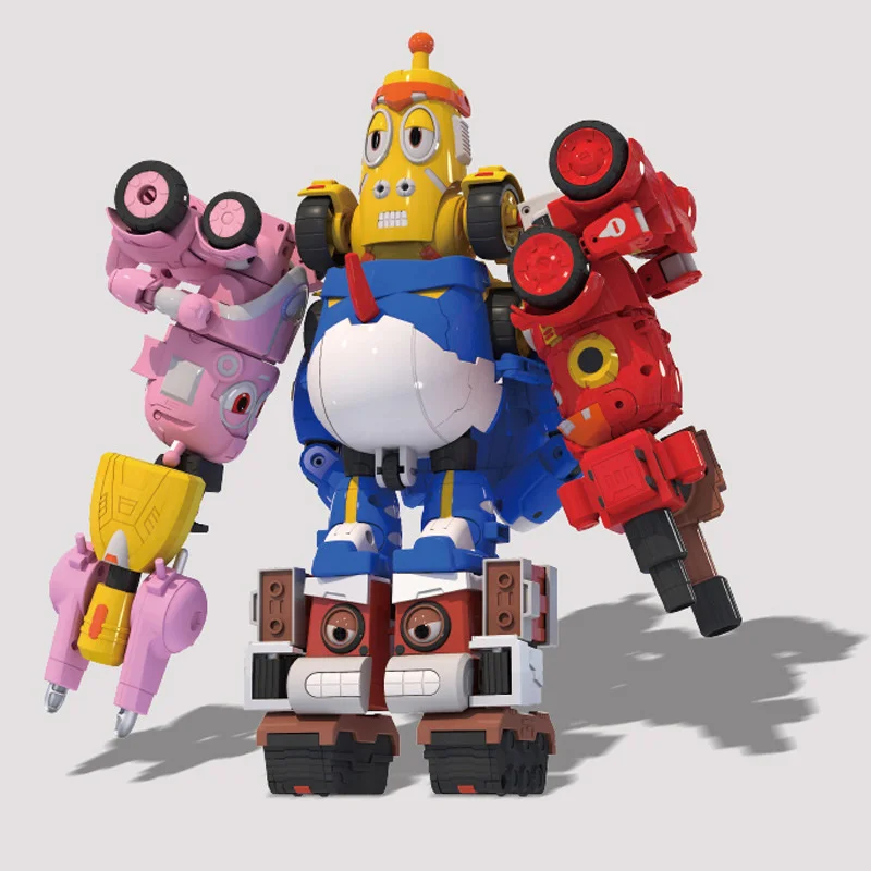 Larva Toy Robot Mecha akčná figúrka Model roztomilý anime prekvapenie Vianoce darček pre deti tvorivá zábava Transformation Transformation Toy