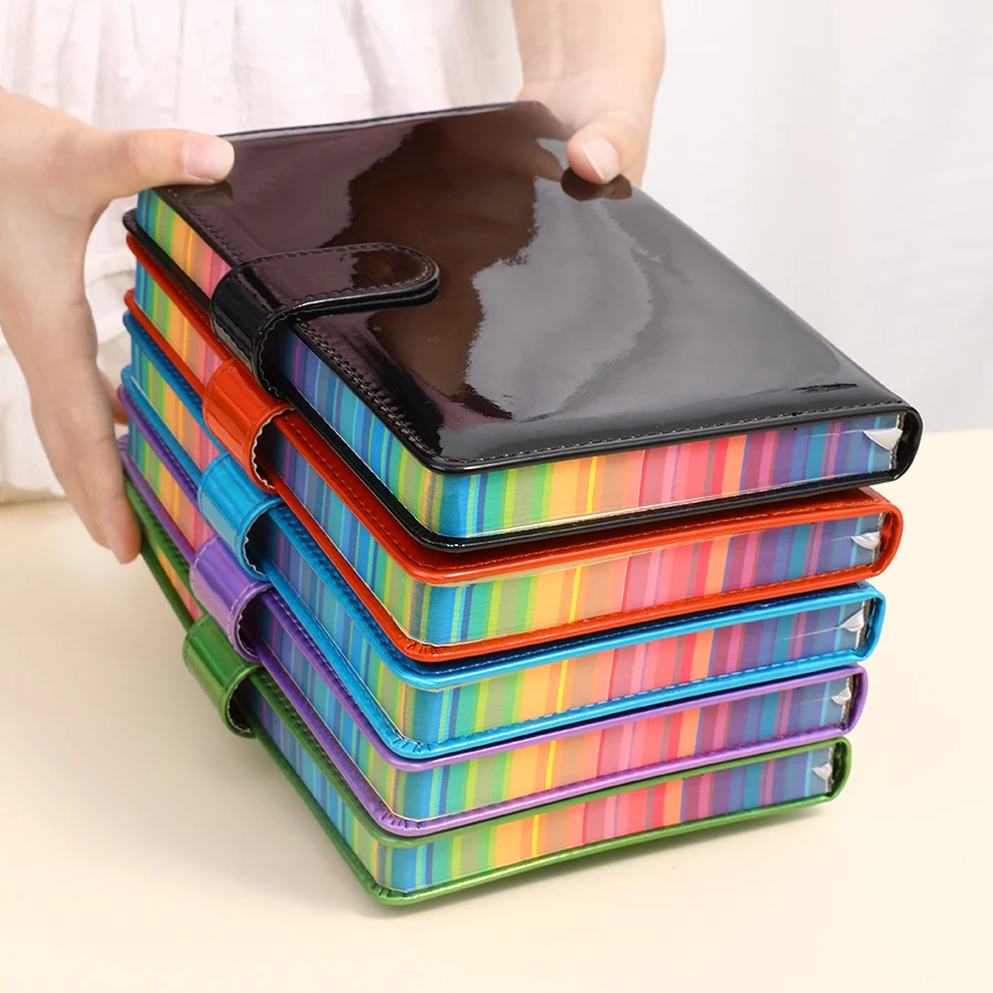 Laser Gradient Notebook 360 Strana Multi Color Office Kurcery Hot Predaj Škola Študent Hardcover Vysoko kvalitný notebook