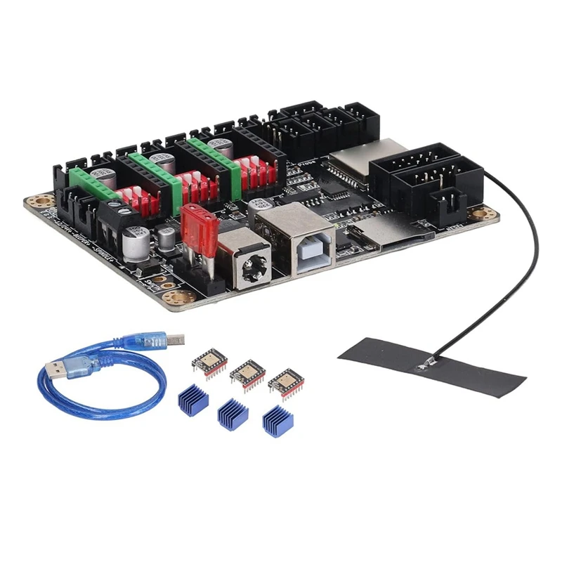 LASER GRAVER MAINBOARD, DIY Universal Main Board PCB+komponenty MKS DLC32 V2.1 32 BIT ESP32 WIFI GRBL