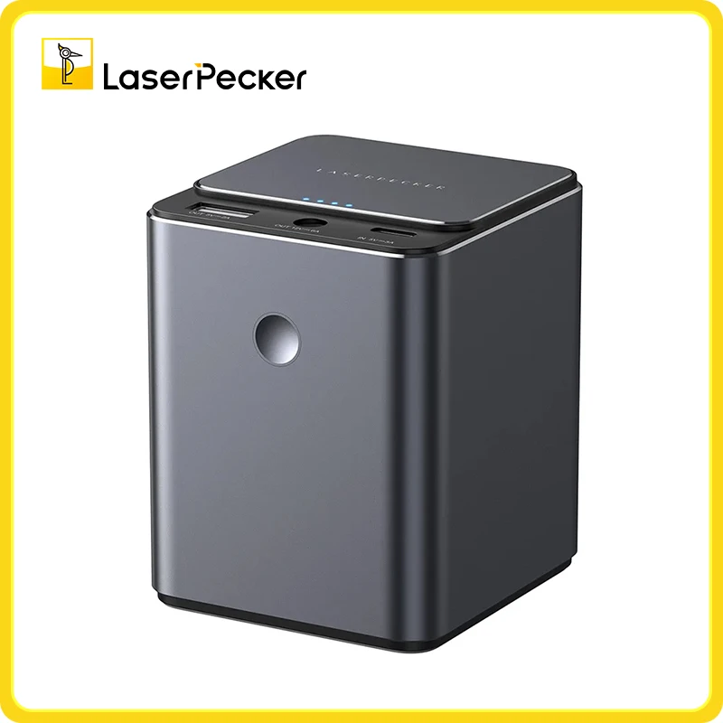 Laserpecker 2 Engraver Power Bank 5200MAH laserový gravírovací stroj Externá batéria Pack Perverbank Prenosná nabíjačka mobilného telefónu