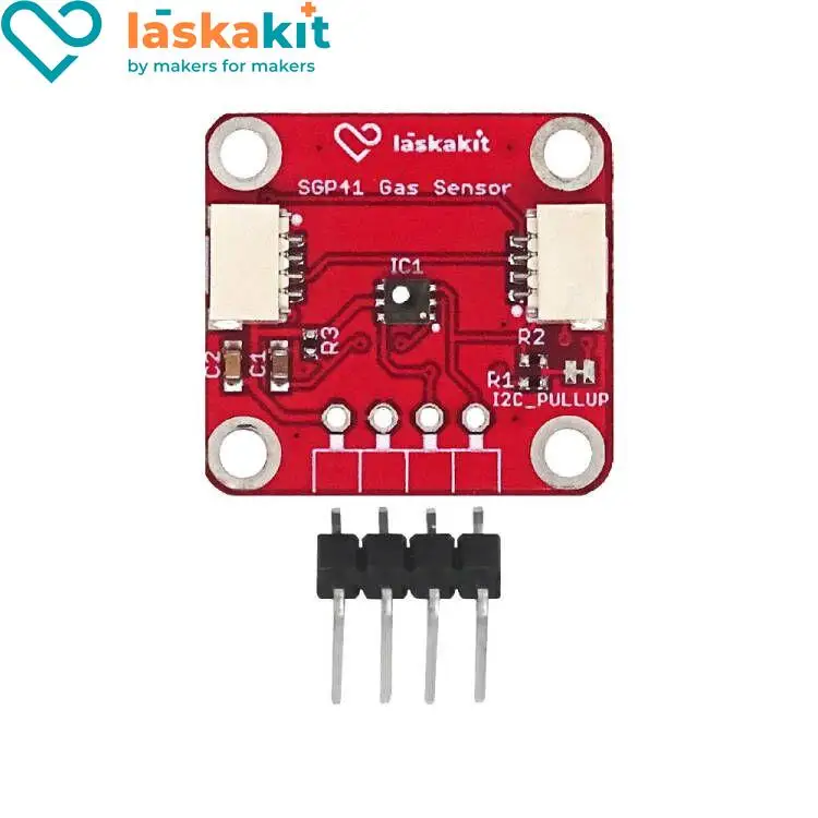 LASKAKIT SGP41 SENZOR KVALITA VIAC DIGITÁLNE TVOC Detekcia čipu kompatibilného pre demo dosku Arduino