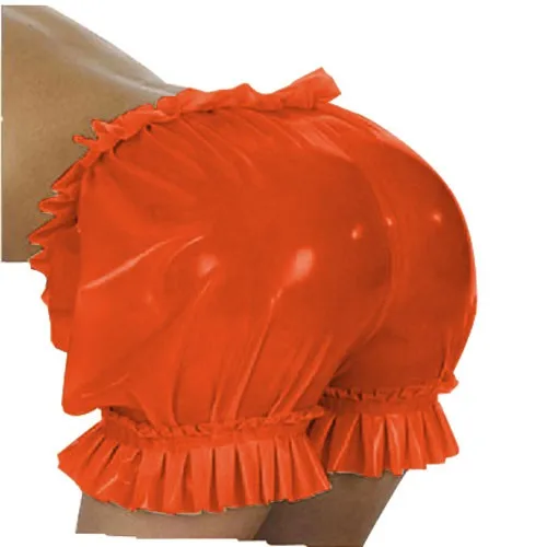 Latex boxer kraťasy 100% gumové gummi farebné voláre unisex sexy cosplay veľkosť s-xxl