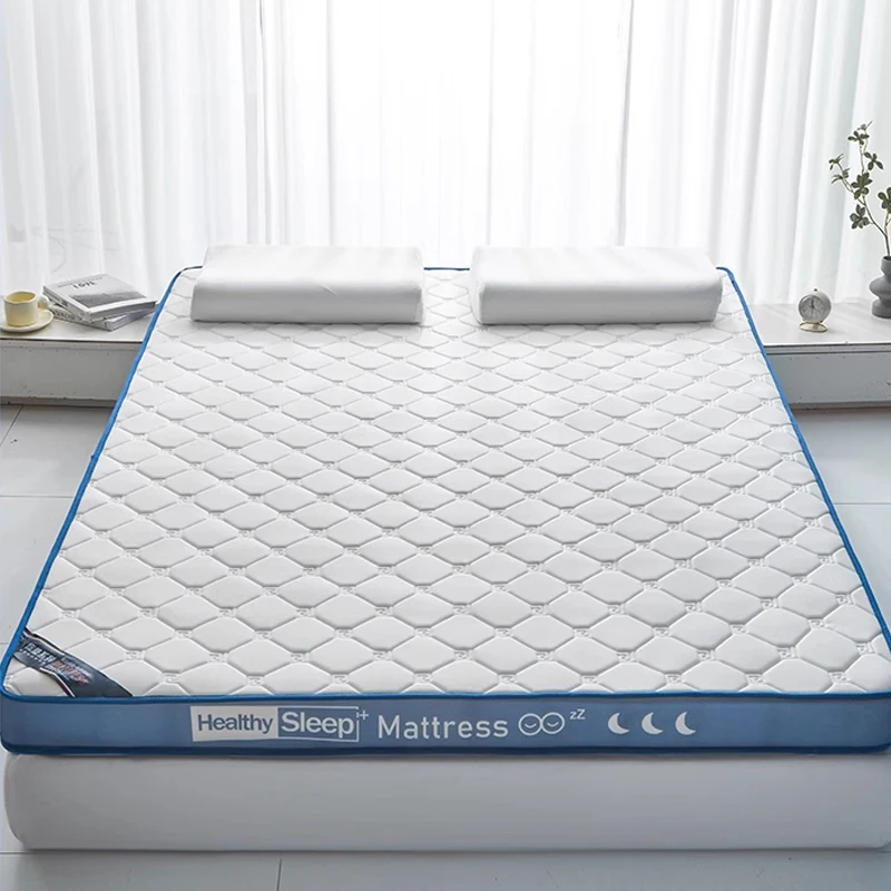 latexová pamäťová penová matrace podlahová podlahová rohož Mat Rovná pomaly rebound tatami rohož zahustená teplo 4/7 cm mäkké matrace kráľ dvojča kráľovnej veľkosti