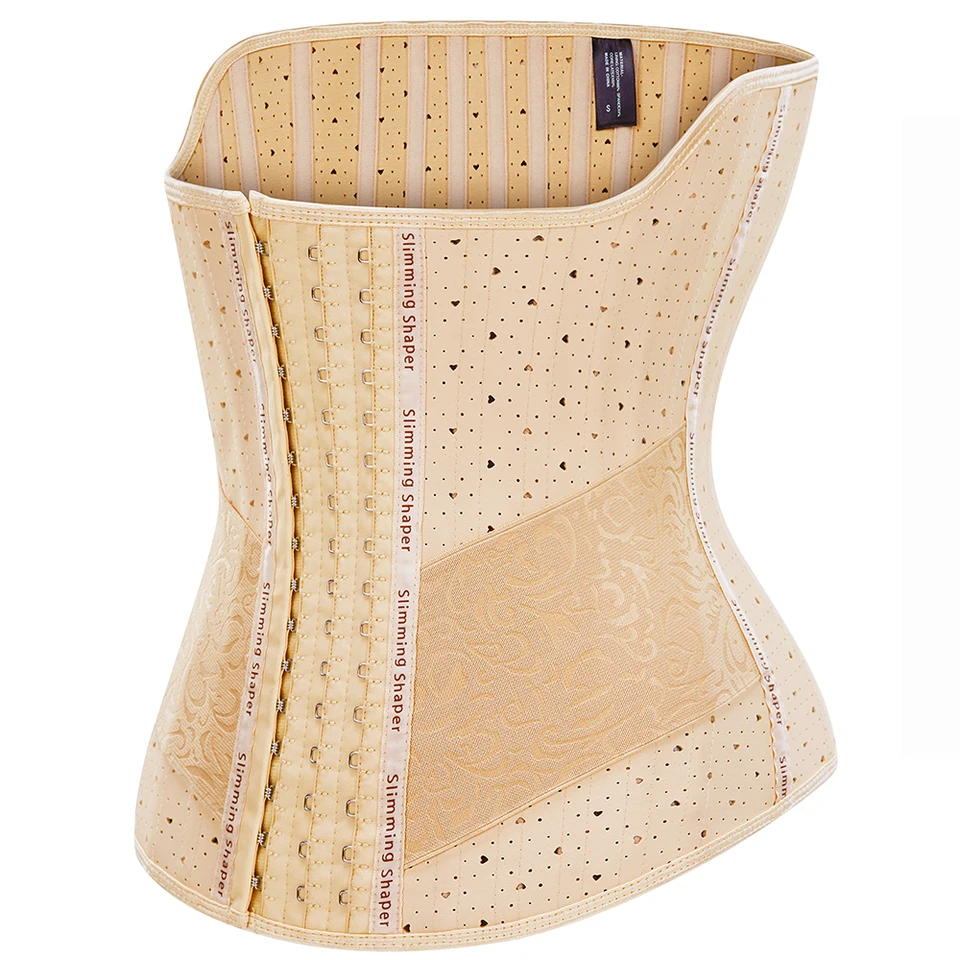 Latexový pásový trénerový tvar tela Shapewear Women Korzet Redukčný opasok ploché brucho Puseath Slimming Belt Kolumbijské nosníky Fajas
