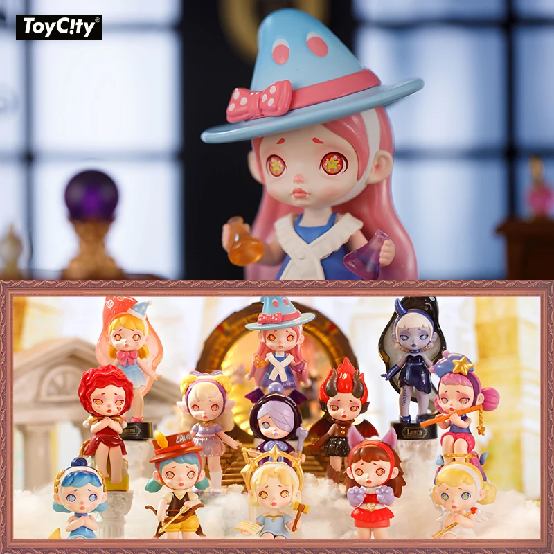 Laura Man and Wolf Tea Party Series Blind Box Kawaii Mystery Box Hračky Doll Dolu