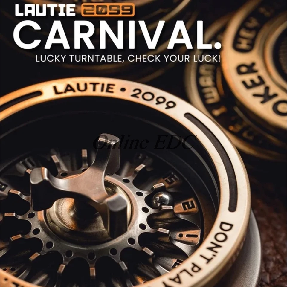 Lautie the Carnival Spinner Elegant Fidget Spinner Fidget Hračky Office Desk Gadgets