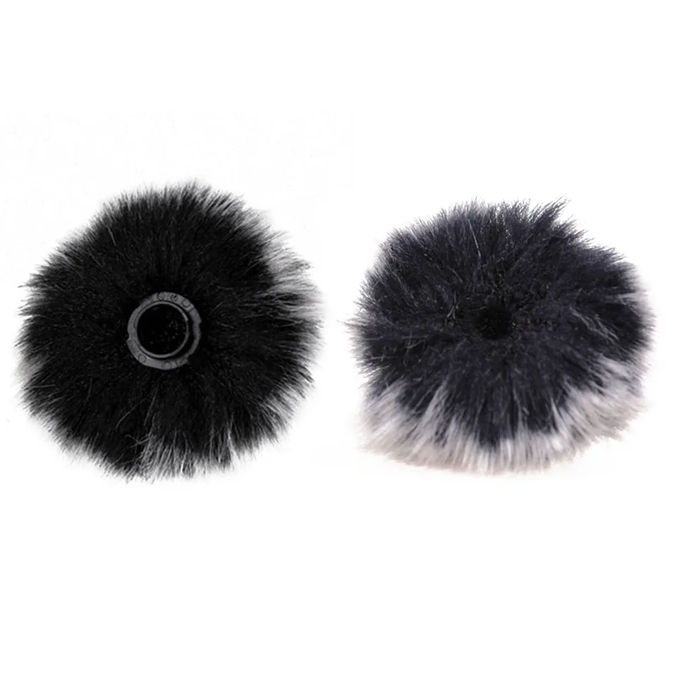 Lavalier Mikrofón Furry čelné sklo mikrofón veterný kryt krytu veterného krytu Penový filter mikrofónový kryt na mikrofón pre 5-12/15 mm