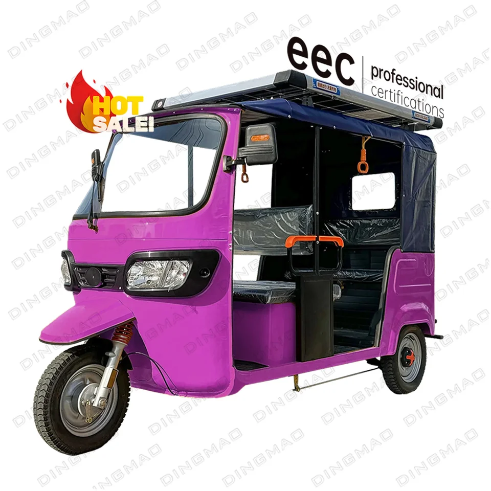 LB-ZK3wy Electric Tricycle pre cestujúcich s moderným dizajnom Bajaj v štýle Tuk Tuk Electric Taxi