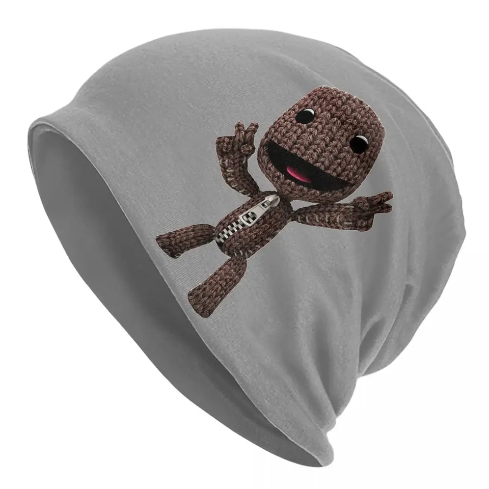 LBP Sackboy Warm pletená čiapka módna kapota klobúk Jeseň zima vonkajšie čiapky klobúky pre mužov