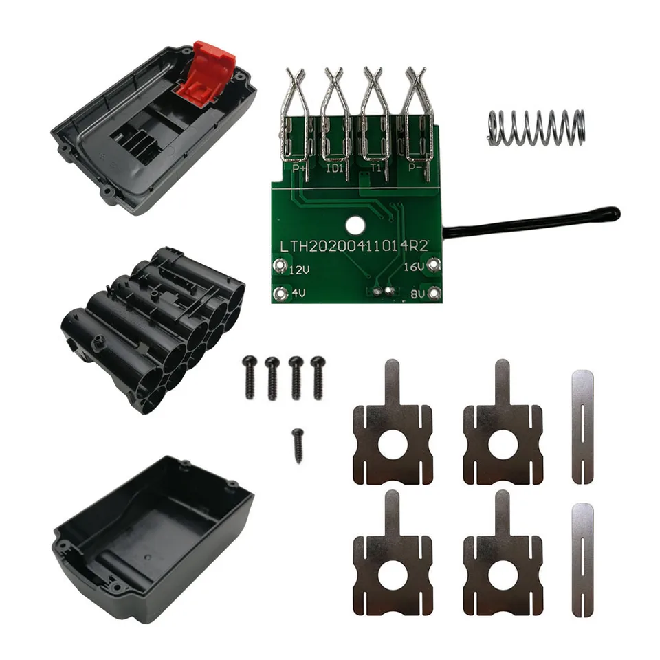 LBXR20 LI-ION PLASTNÁ PLASTNÁ PASION PASION OBCHOD OBCHODOVÁ doska PCB SHELL PHIR pre Black Decker 18V 20V LBX2040 LB20 LBX20