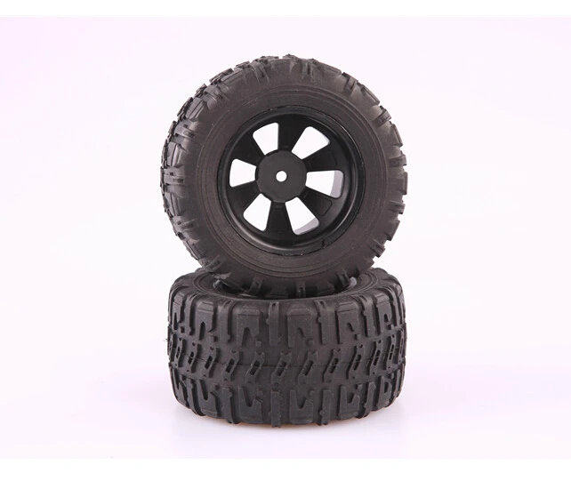 LC Racing MT Pneumatika Sada namontovaná 12 mm Emb-Mt EP 1:14 RC CAR TRACK OFF ROAD #L6061
