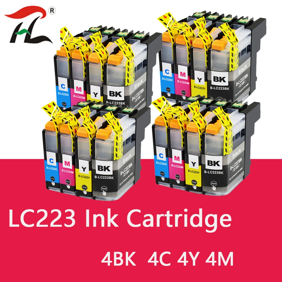 LC223 LC221 LC 223 kazety pre brat Brother Tlačiareň DCP-J562DW J4120DW MFC-J480DW J680DW J880DW J5320DW
