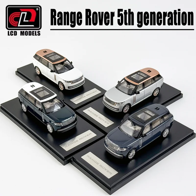LCD 1/64 Range Rover 5. Generácia zliatiny hračky motorové vozidlo Diecast Model Model Darčeky