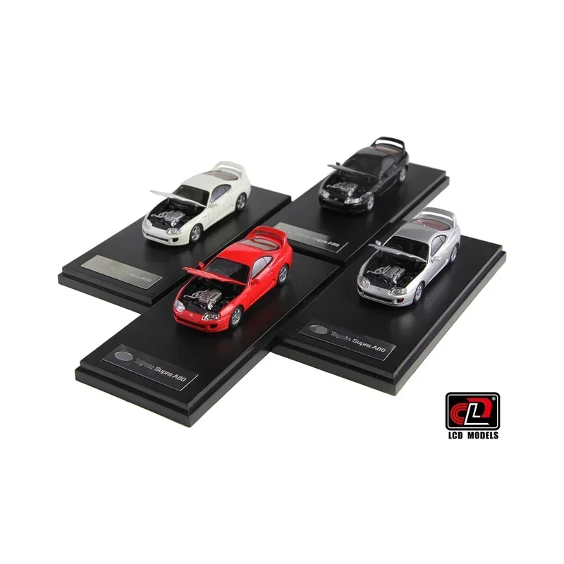 LCD 1:64 Supra MK4 A80 CAR Hood Openable Diecast Model CAR