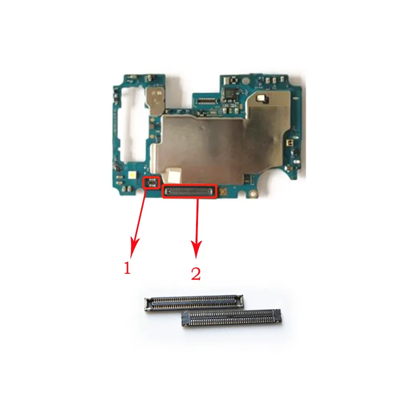 LCD displej obrazovky FPC Connector pre Samsung Galaxy A70 A705 USB nabíjačka nabíjacieho nabíjacieho konektora