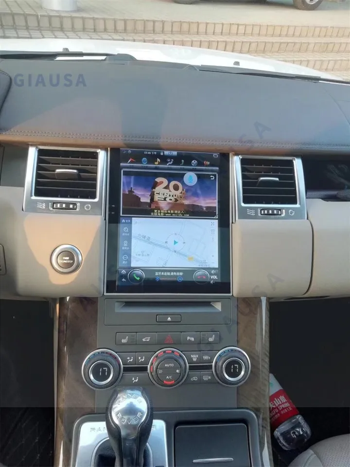 LCD klimatizačný panel panela Dashboard Android Car Radio pre Range Rover Sport L320 2011-2013 AC Climate Control Touch Screen