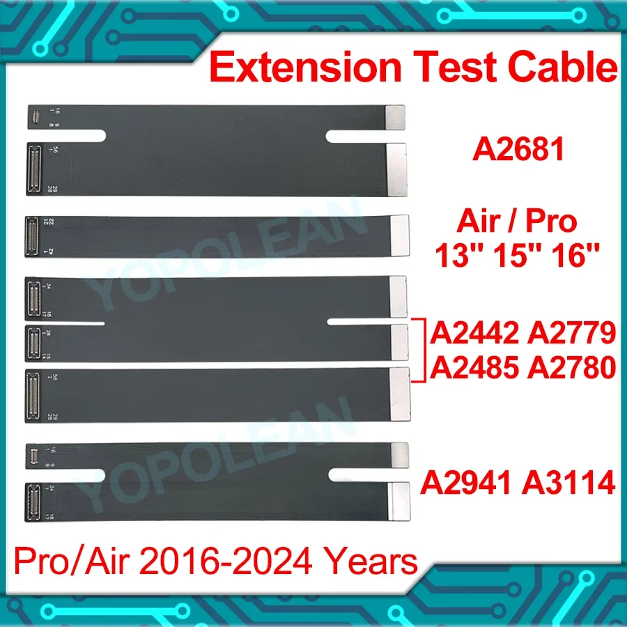 LCD obrazovka DISPISS TEST OPRAVA OPRAVA FLOWAM pre MacBook Pro Air A1706 A1708 A2337 A2338 A2442 A2779 A2485 A2681 A2941