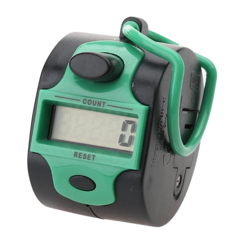 LCD Tally Counter prenosný digitálny počítač vreckového počítadla pre ľudí školským pultom 5 číslicový počet kliknutí