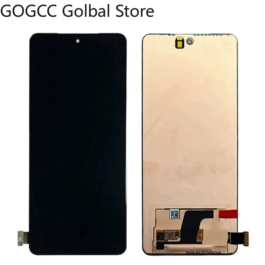 LCD Tft / Original for Vivo Iqoo Z9 Z9X Z9 Turbo plus 5G LCD displej obrazovky dotknite výmenu panelového panela Digitalizátora