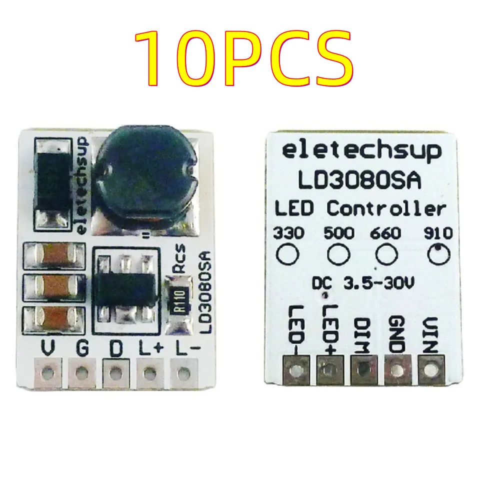 LD3080SA 10ks 20W DC 3,5-30V 330MA/500/660/910MA MODUL DID DIVOR HB