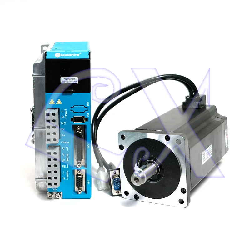 Leadshine NEMA42 3 fázová ľahká súprava ovládačov Servo Servo ES-MH342200 20.NM 2000 orpm Motor + ES-DH2306 Driver s 3M motorikom a káblom kodéru