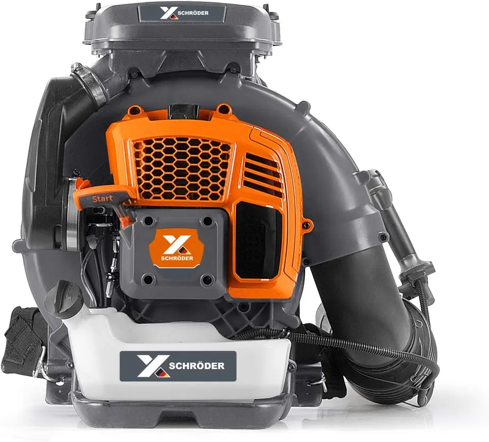 LEAF Blower SR-9900X 80cc batohový dúchadlo Najlepší batoh listový fúkač Výkonný motor 80 ccm 270 mph 980 cfm