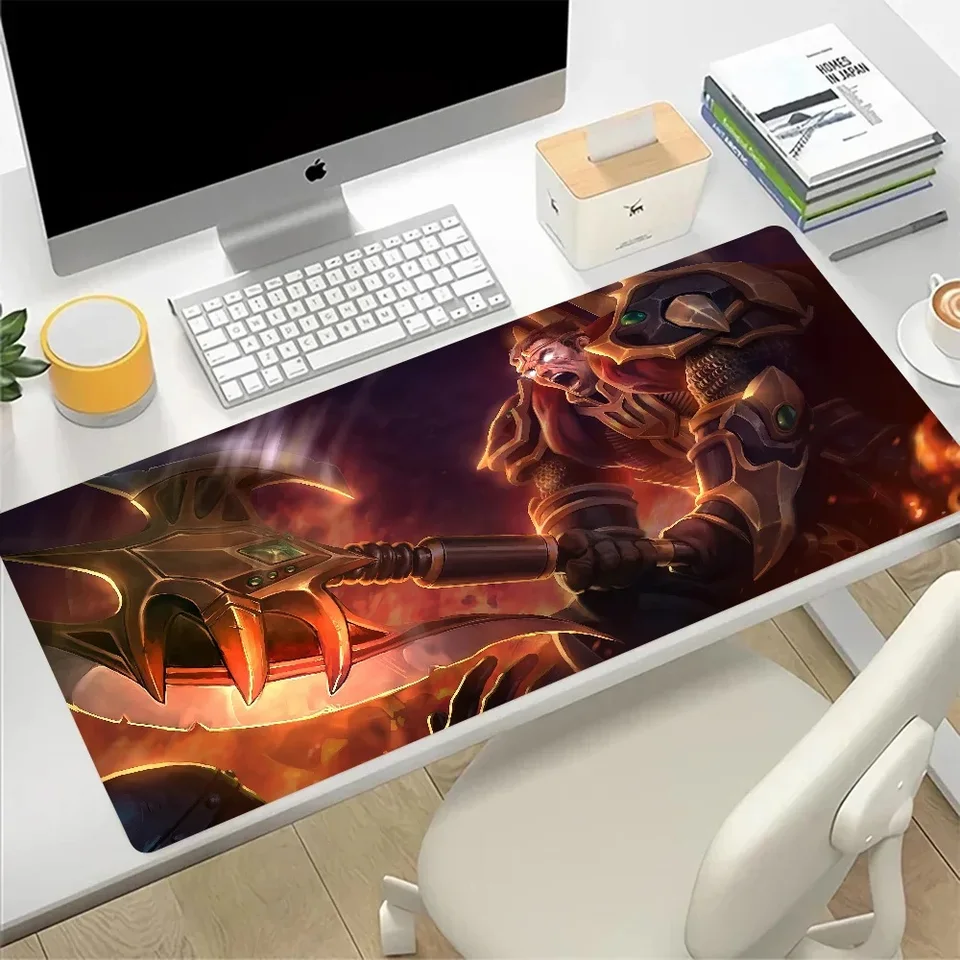 League legiend Darius Veľký myš na myš Gaming MousePad PC PC PC PAMER OFACTION OFFIC MOSE XXL LAPTOP KEYBOARD MATION PAD DASK