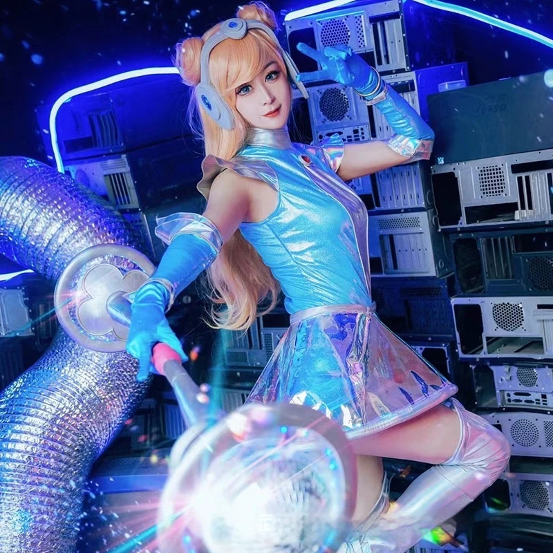 League of Legends Lux Roly Hranie v hre Periférne zariadenia Anime výstava Cosplay Collection Collection Birthday Súčasný unisex LPL zápas