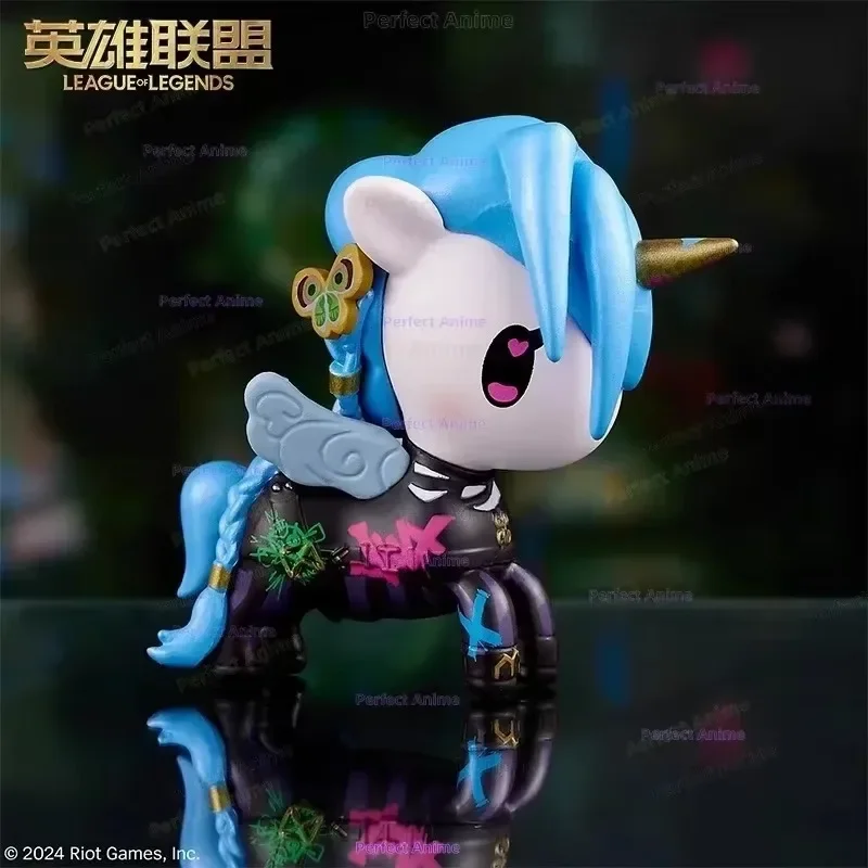 League of Legends Tokidoki X Arcane Jinx postava q-version Ornament Game periférna správa