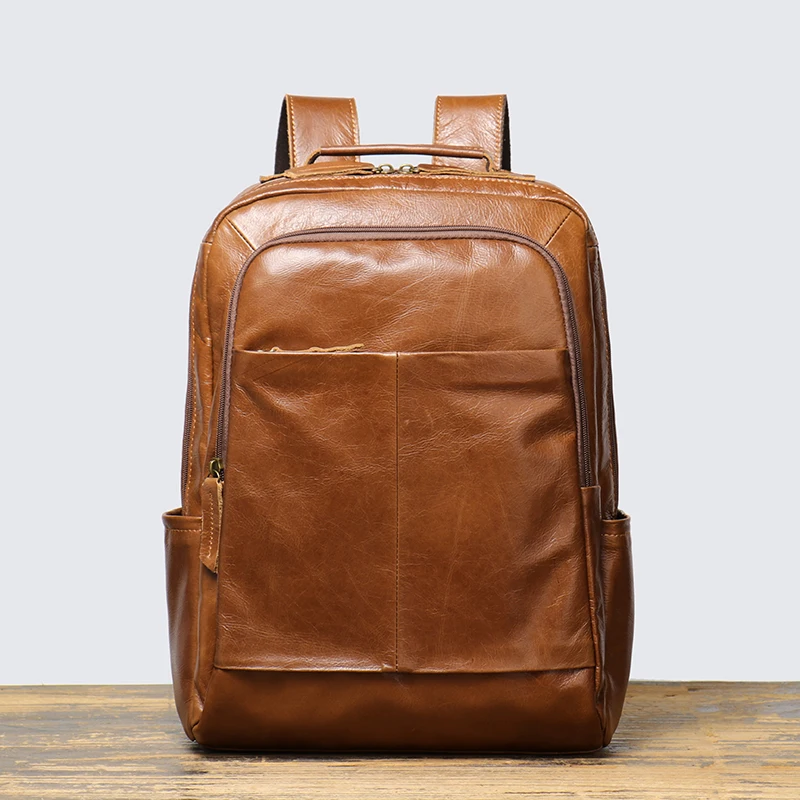 LEATHFOCUS HLAVNÁ VRAVODNÁ PRÁVNA PESKÁ PÁNSKA BAG DAKOVÁ SATCHELA 15 -palcová taška na laptop retro klasické dámy cestovné batohy