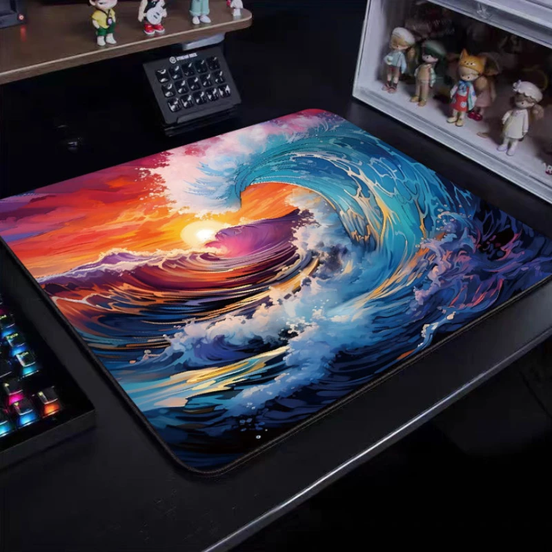 Lebka E-Sports Mouse Pad Anime Tablet Gaming Original Table Mat MousePad Non-Slip Office Accessories for PC prenosný počítač Desktop
