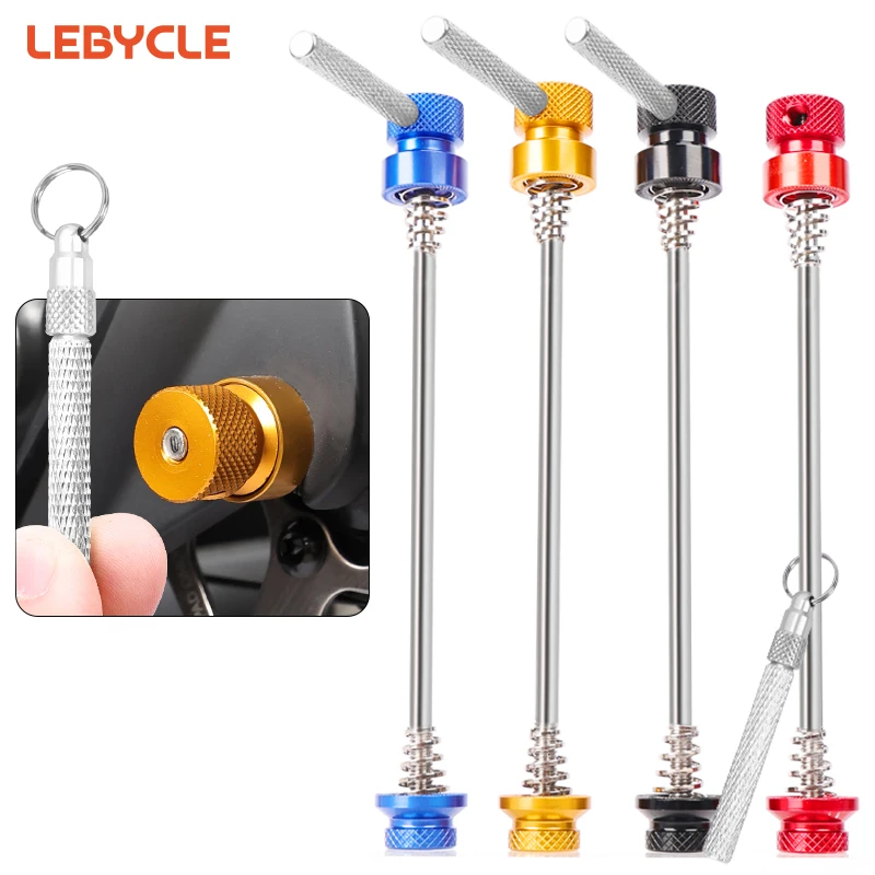Lebycle MTB Road Bike Accessories Bicycle Wheels Locking Security Rýchle uvoľnenie páka Ultragifer proti krádeži špajle