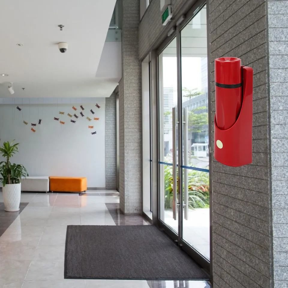 LED baterka LED baterka na stenu namontovala na batériu s vysokým jasom napájanou malá núdzová baterka pre hotel Home Red