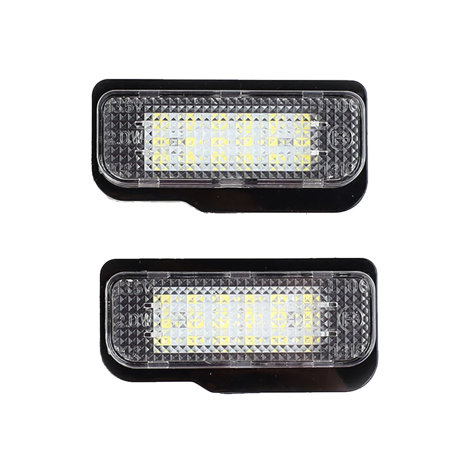 LED CANBUS Žiadna chyba LISKÁLNA ZÁKLADNÁ ZÁKLADNÁ Žiavačka pre Mercedes-Benz W203 5D W211 4D W219 R171 2D Číslo vozidla Lampa Lampa biela