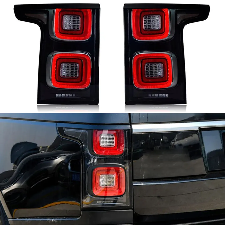 LED chvostové svetlo zadné žiarovka pre Land Rover Range Rover Vogue L405 Čierna verzia 2013-2022 LR122375 LR122372 Taillight