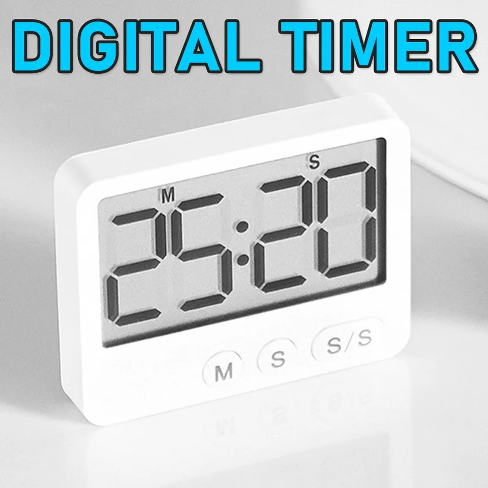 LED digitálny budík Elektronický digitálny budík obrazovky Pracovné hodiny pre displej o podsvietení domácej kancelárie