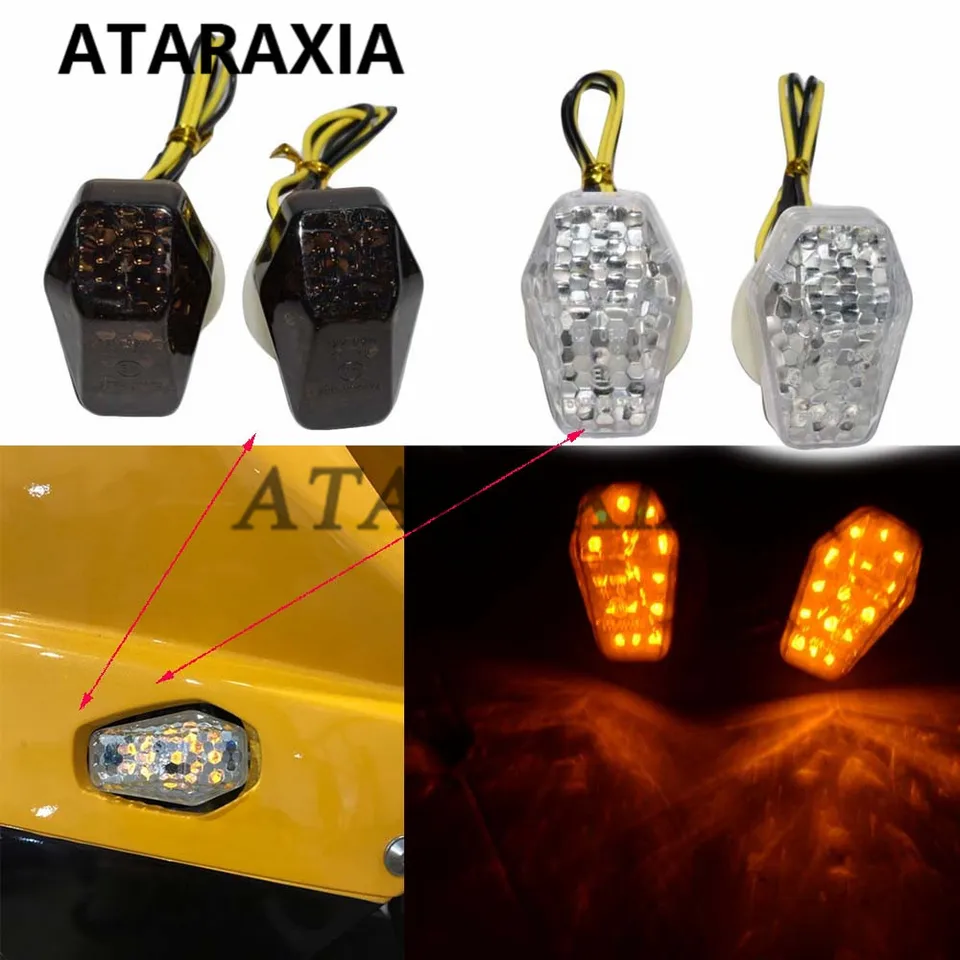 LED diódy Flush Mount Signals Indikátory blikajúce svetlá blinkery pre Suzuki GSXR 600 750 1000 1300 Bandit 600S 1200S 1250 1250s