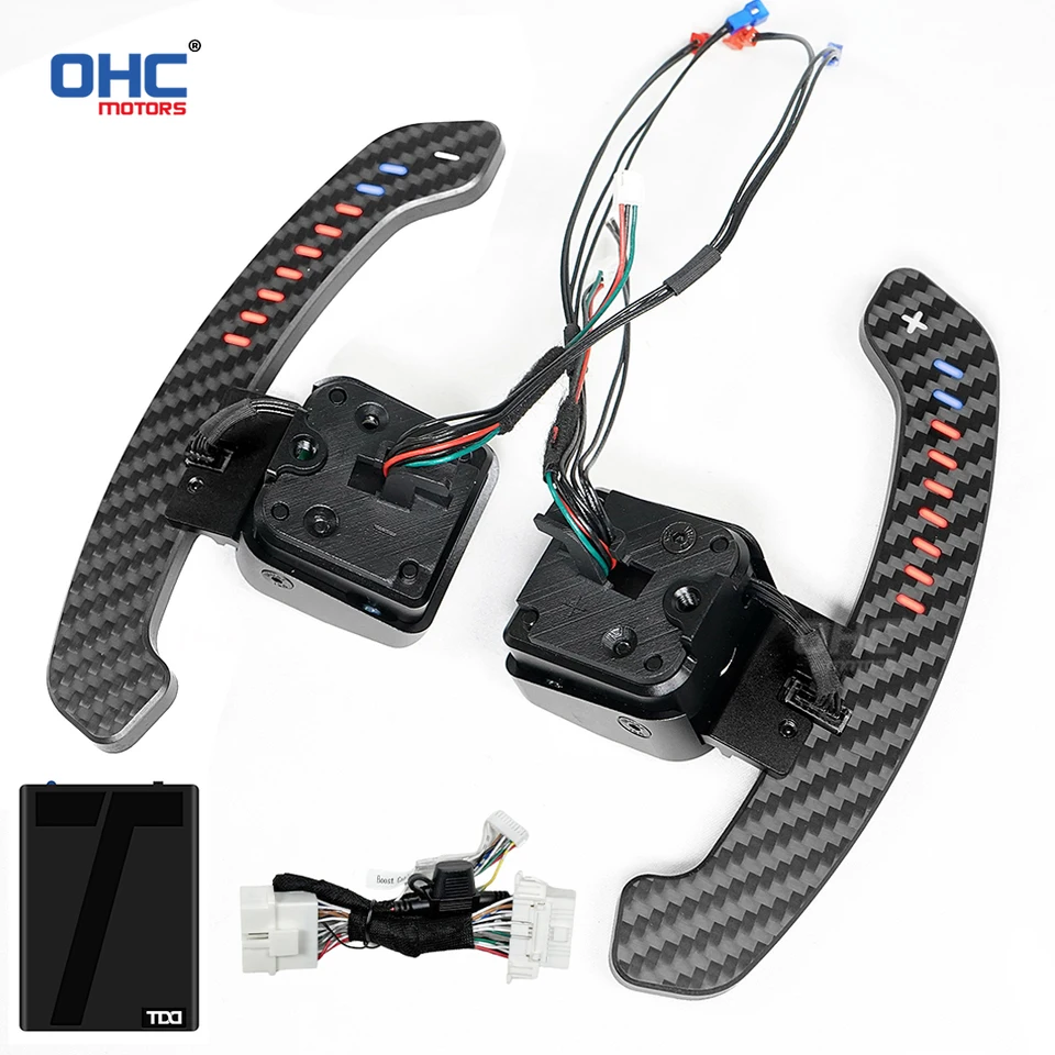 LED diódy Magnetickí z uhlíkových vlákien pre radiče pre Audi B8 B8.5 B9 C8 A1 A3 A5 Q2 Q3 Q4 Q5 Q8 Q8 S1 S2 S3 S4 SQ5 RS3 RS4 RS5 RSQ5