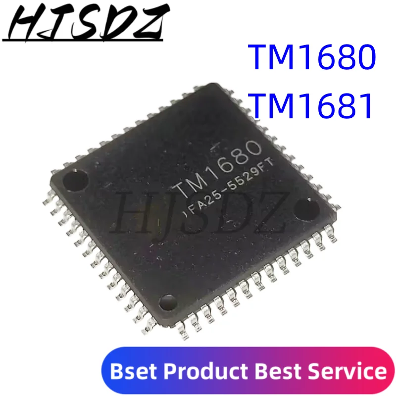 LED DOT matica čip ovládača TM1681 TM1680 LQFP48 LQFP52 Spínacia matica ovládací prvok LED ovládacieho prvku LED displej LED