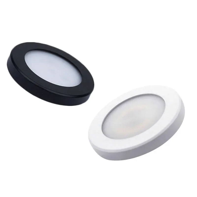 LED Downlight Mini 220V 3W 5W 7W povrchovo namontované panelové svetlo 3Colors 12V ultra tenká vnútorná kuchyňa vitrína skrinka