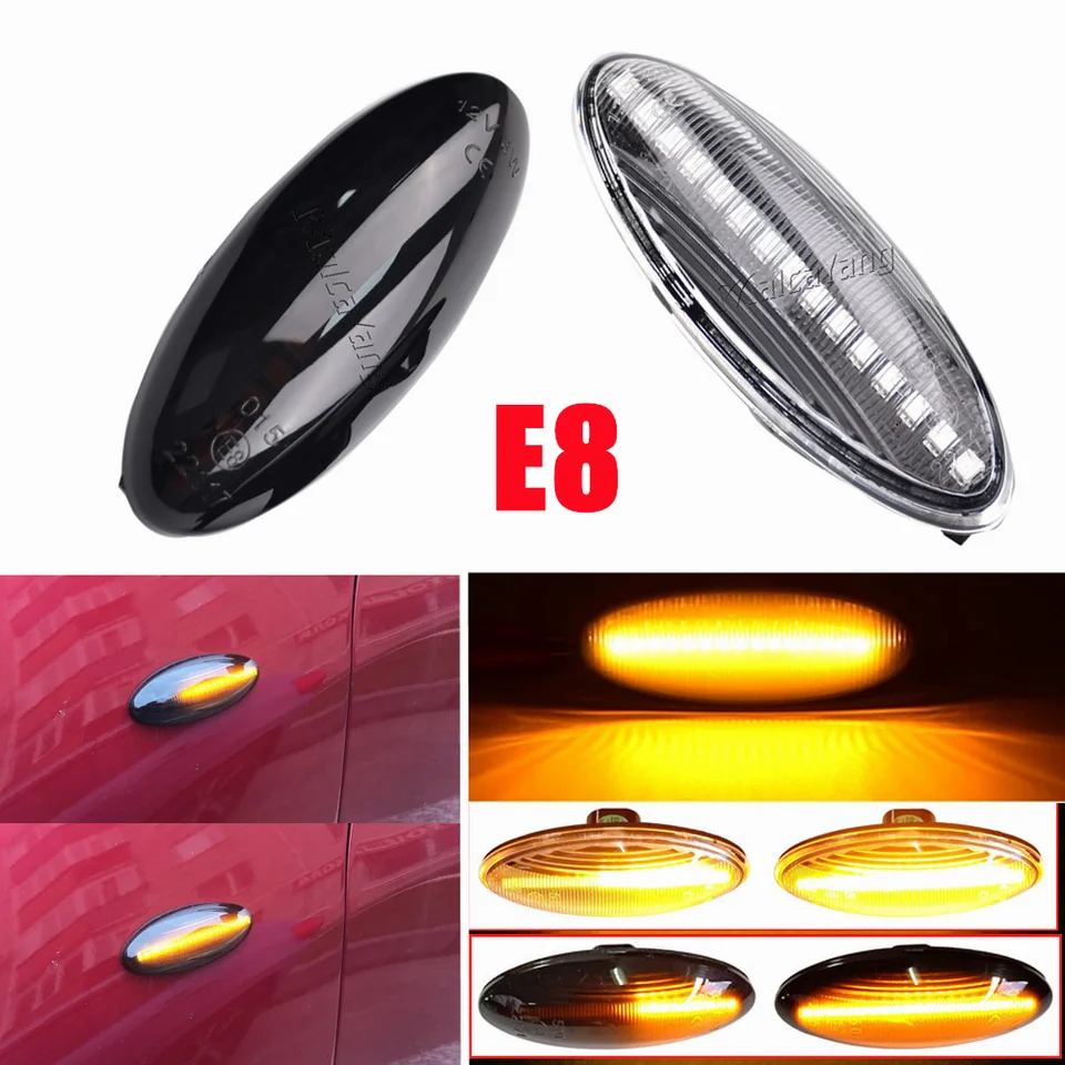 LED dynamické svetlo na bočné signály pre obrat pre toyota Yaris Corolla Auris MK1 E15 RAV4 MK3 Repeater Sekvenciálny indikátor LAMP