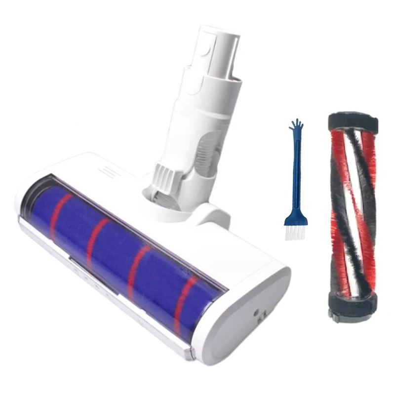 LED elektrická podlahová kefka pre Xiaomi Mijia 1C K10/Mijia G9 G10/Dreame V8/V9B/V9P/V11 Vákuová kefka Váku.