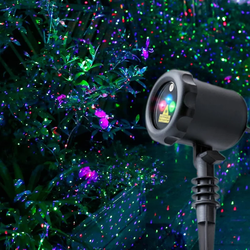 LED laserové vianočné svetlá projektora Outdoor Starry Stars Garden Firefly Lights s vzdialeným vodotesnou terasou IP65