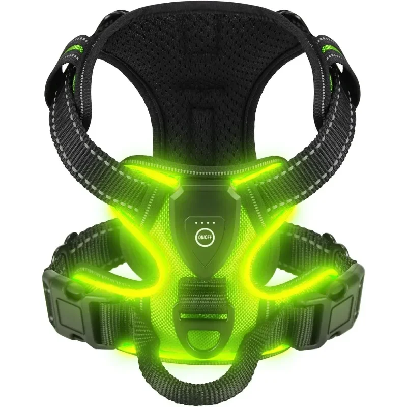 LED LIGHT UP PSICK POLOŽKY NIE PÍSOBENIE NASTAVITEĽNÉHO DOBRAJÚCICH VOSNA VOSTA VOZIDLA Malé stredne veľké psy