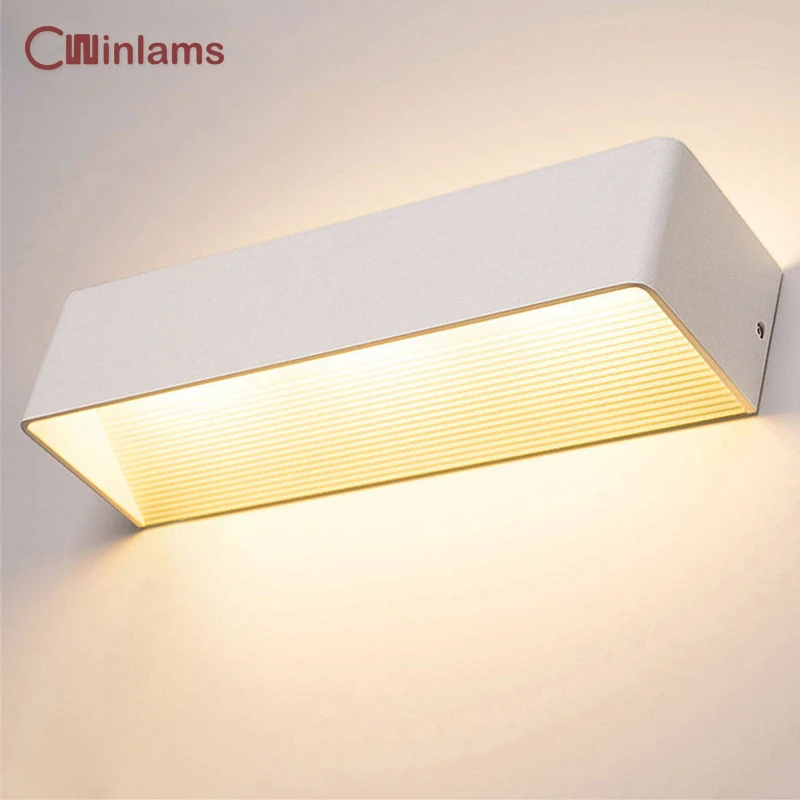 LED nástenná lampa koridor hotelová spálňa obývacia izba nočná stena lampa moderné jednoduché zrkadlo svetlomet dlhé AC90V-260V
