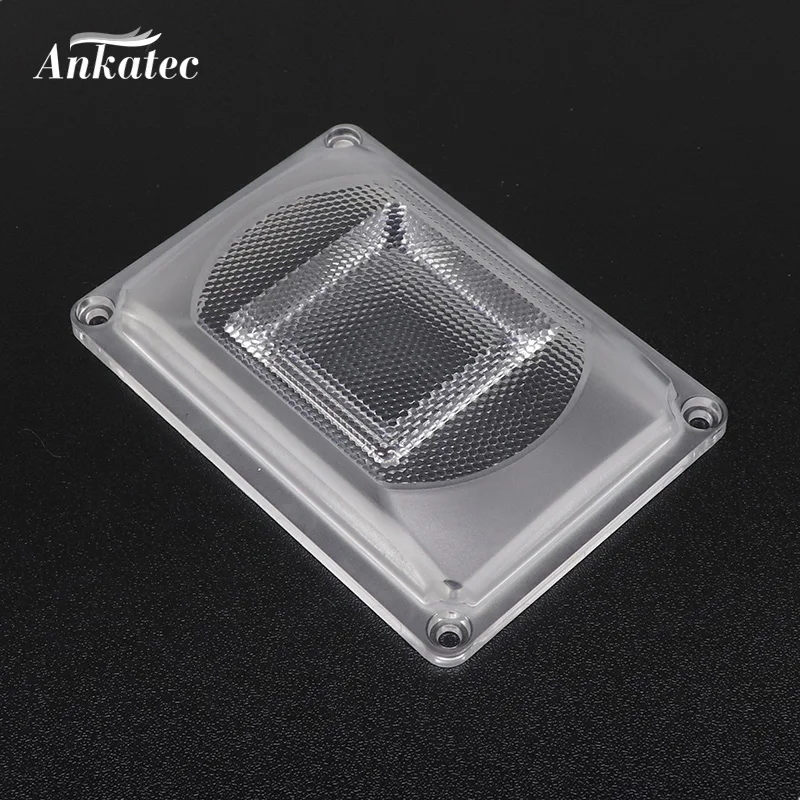 LED objektív pre LED COB Chip Lampshade Kit PC PC + Silikónový prsteň lampa pre LED svetlomet DIY