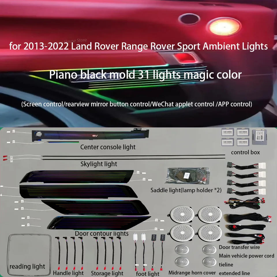 LED okolité svetlo 10/64 Farba Fit For for Range Rover Sport Edition 2013-2022