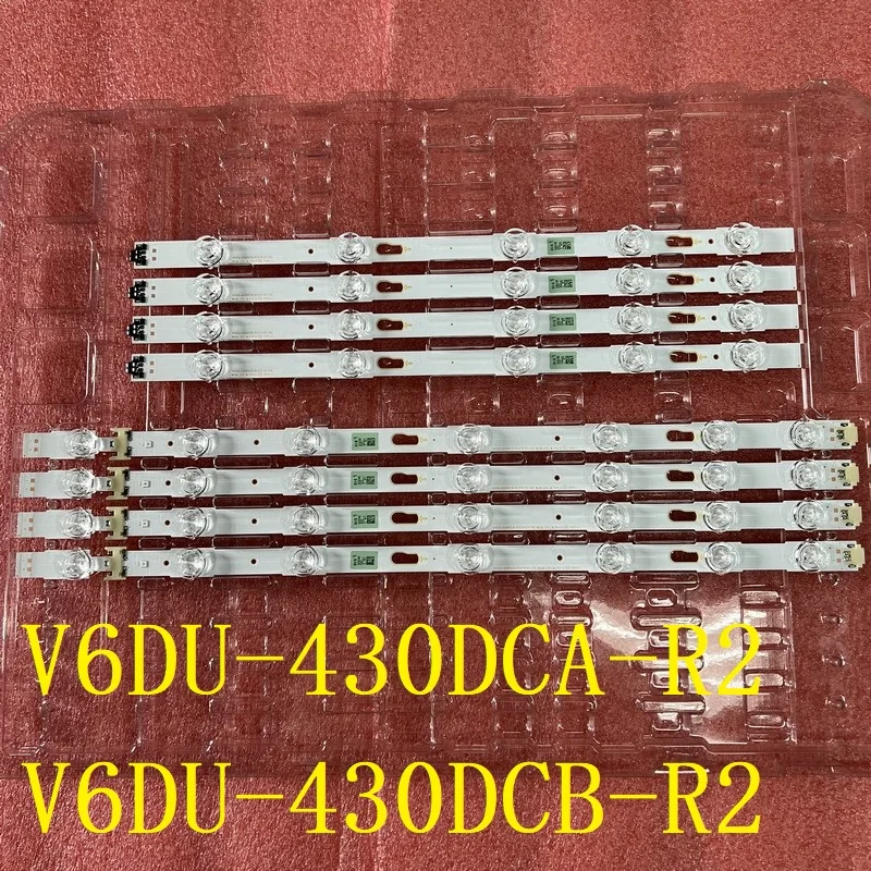 LED podsvietenie (8) pre Samsung UE43KU7000 UE43MU7000 UE43MU6100 UA43KU6000 UA43KU7000 UA43MU6100 UE43KU6000 UE43MU6105