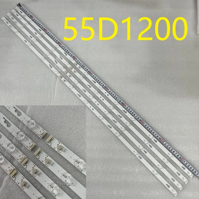 LED podsvietenie LED podsvietenia 12led pre L55M5-5ASP 55R82 55E31 L55M5-AD 55D1200 TH-55FS435Q MANTA 55LUS79T KM02555UHD-S3 55HR332M12A0 V2
